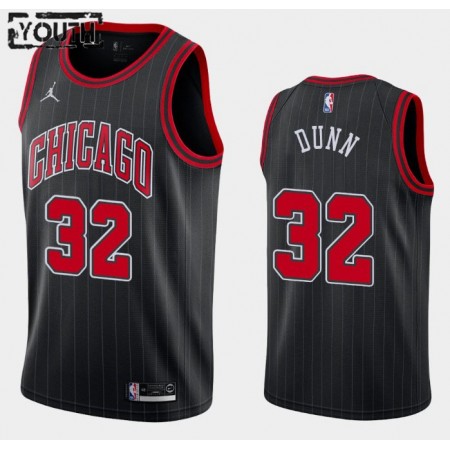 NBA Børn Trøje Chicago Bulls Kris Dunn 32 2020-21 Jordan Brand Statement Edition Swingman